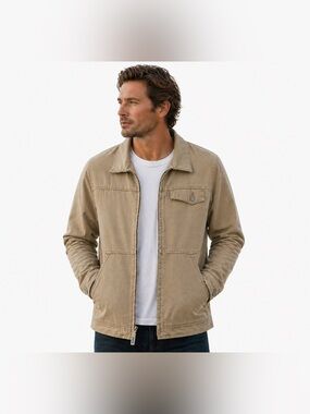 RARE Patagonia Men’s Clean Color Organic Cotton Jacket - Size Medium